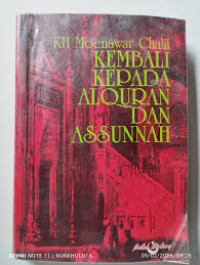 Image of Kembali Kepada Al-Quran dan As-Sunnah
