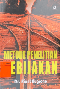 Image of Metode Penelitian Kebijakan